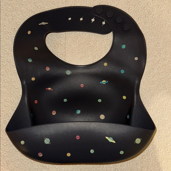 Mushie Silicone Baby Bibs - Picture 3 of 4